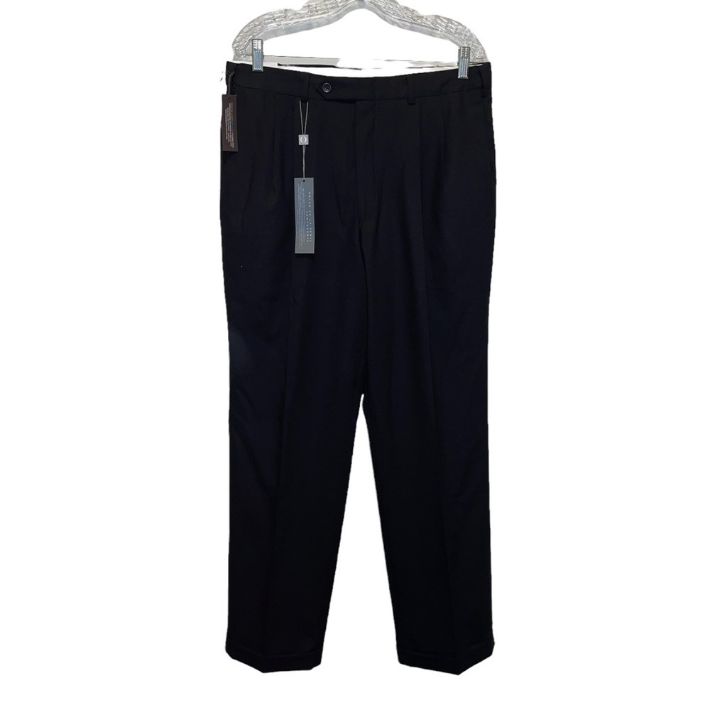NWT Oscar De La Renta  100% Wool Man Pants Size 34
